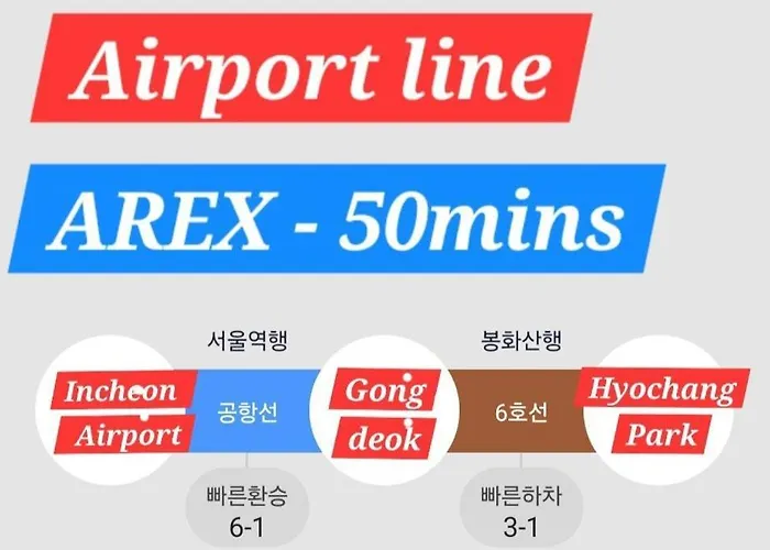 용산 효창공원 도보 3분, 5박 이상 투숙시 무료 공항 픽업&조식 제공, 수하물 보관 서비스 제공 * Séoul